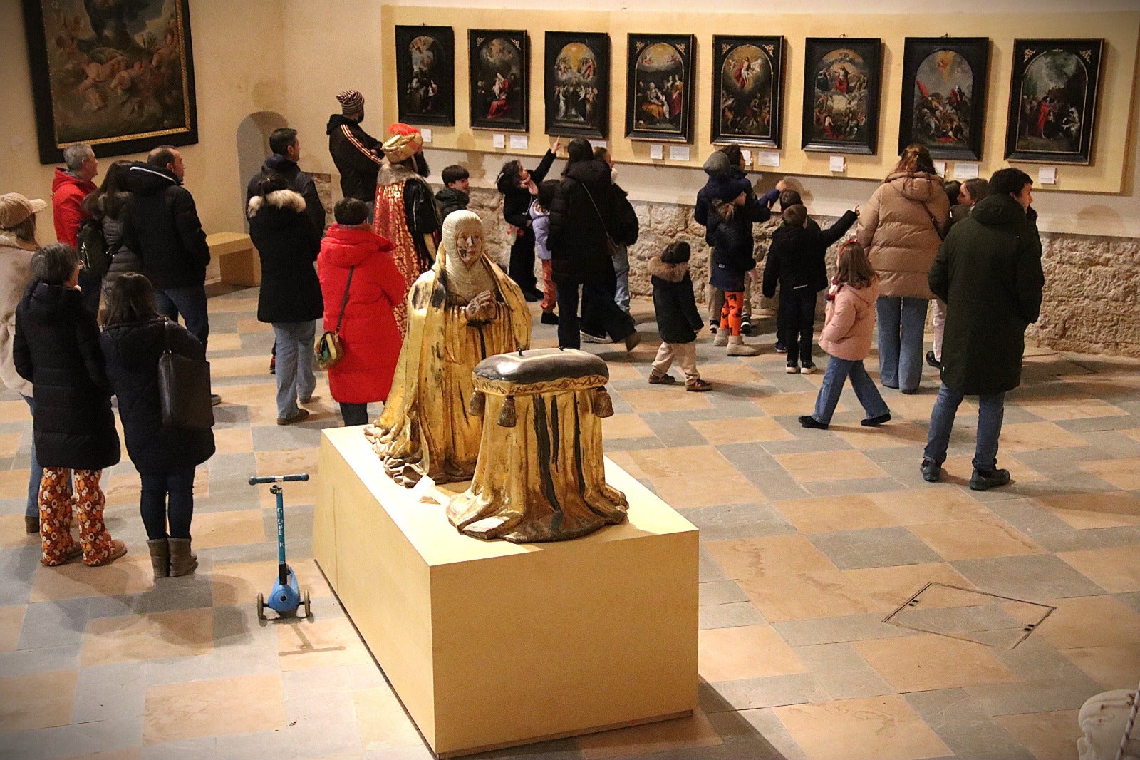 El paje de Baltasar al que le gustan las obras de arte de Rioseco